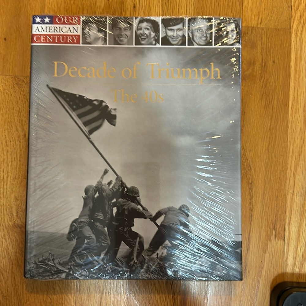New in Wrapper Hardcover Book Decade of Triumph the 40s
